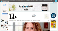 Desktop Screenshot of magasinetliv.dk
